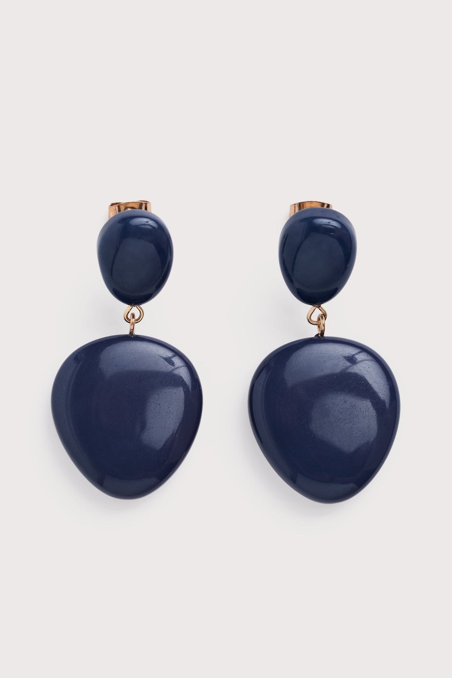 Snowdrop Resin Bead Earrings