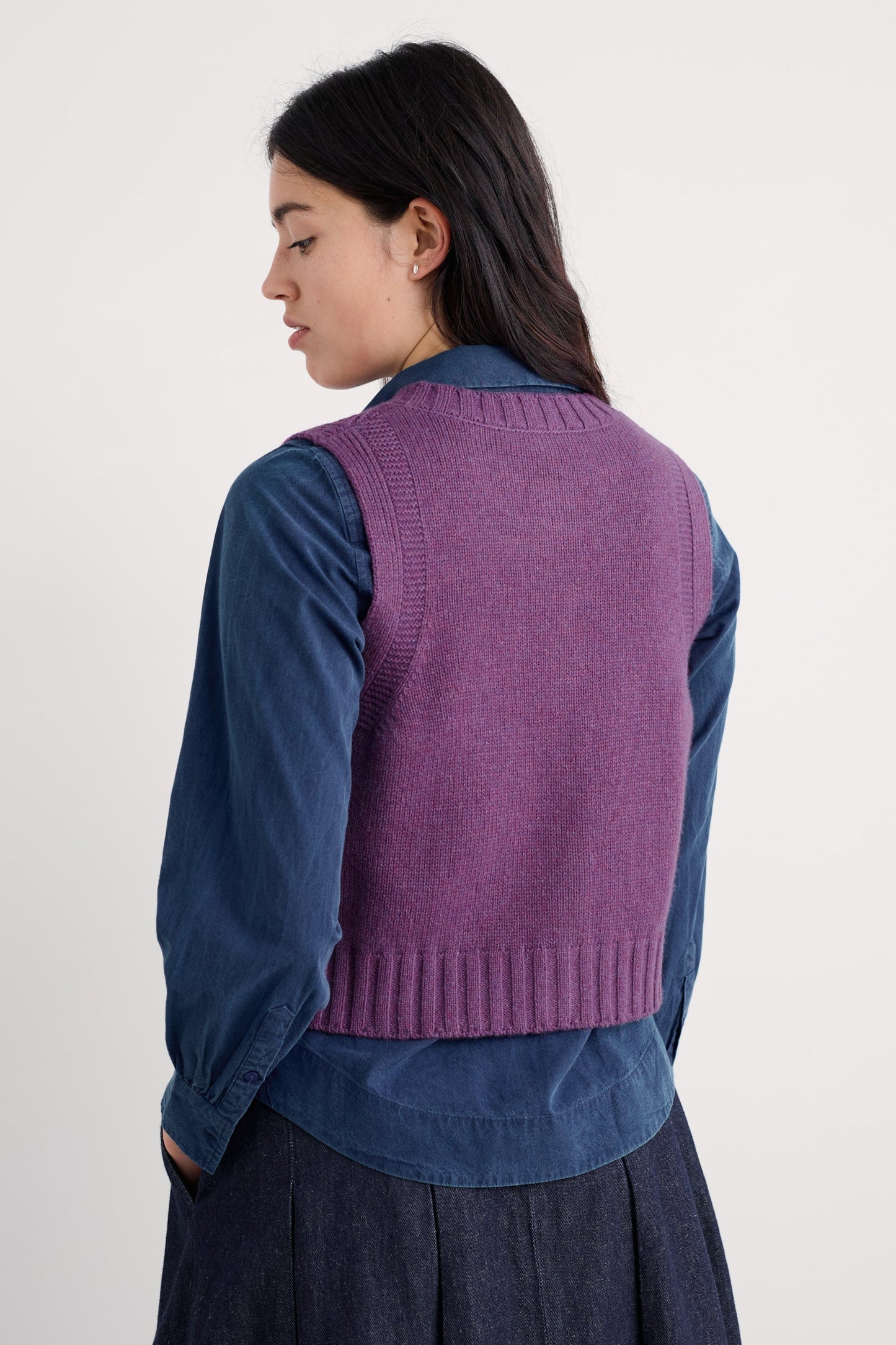 Derwenn Button Down Vest