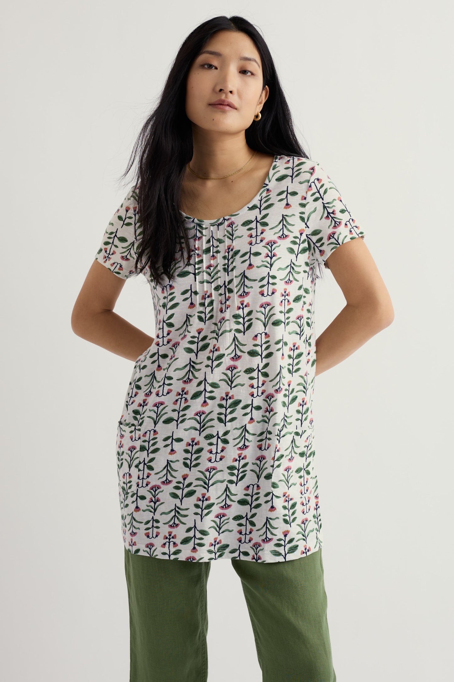 Busy Lizzy Short Sleeve Tunic