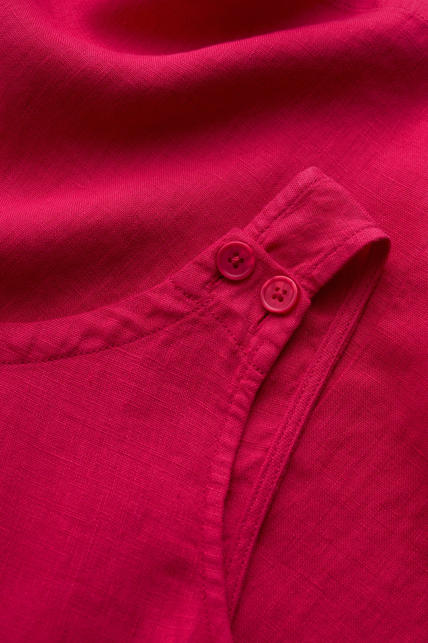 Salt Weave Linen Pinafore